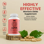 Love Goddess - Suplemento Femenino para Aumentar la Libido con Miura Puama | Warped Wellness
