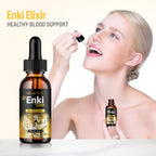 Enki Elixir Drops Fórmula Saludable – Gotas Líquidas Naturales Extra Fuerza (5 Paquete – Suministro para 5 Meses)