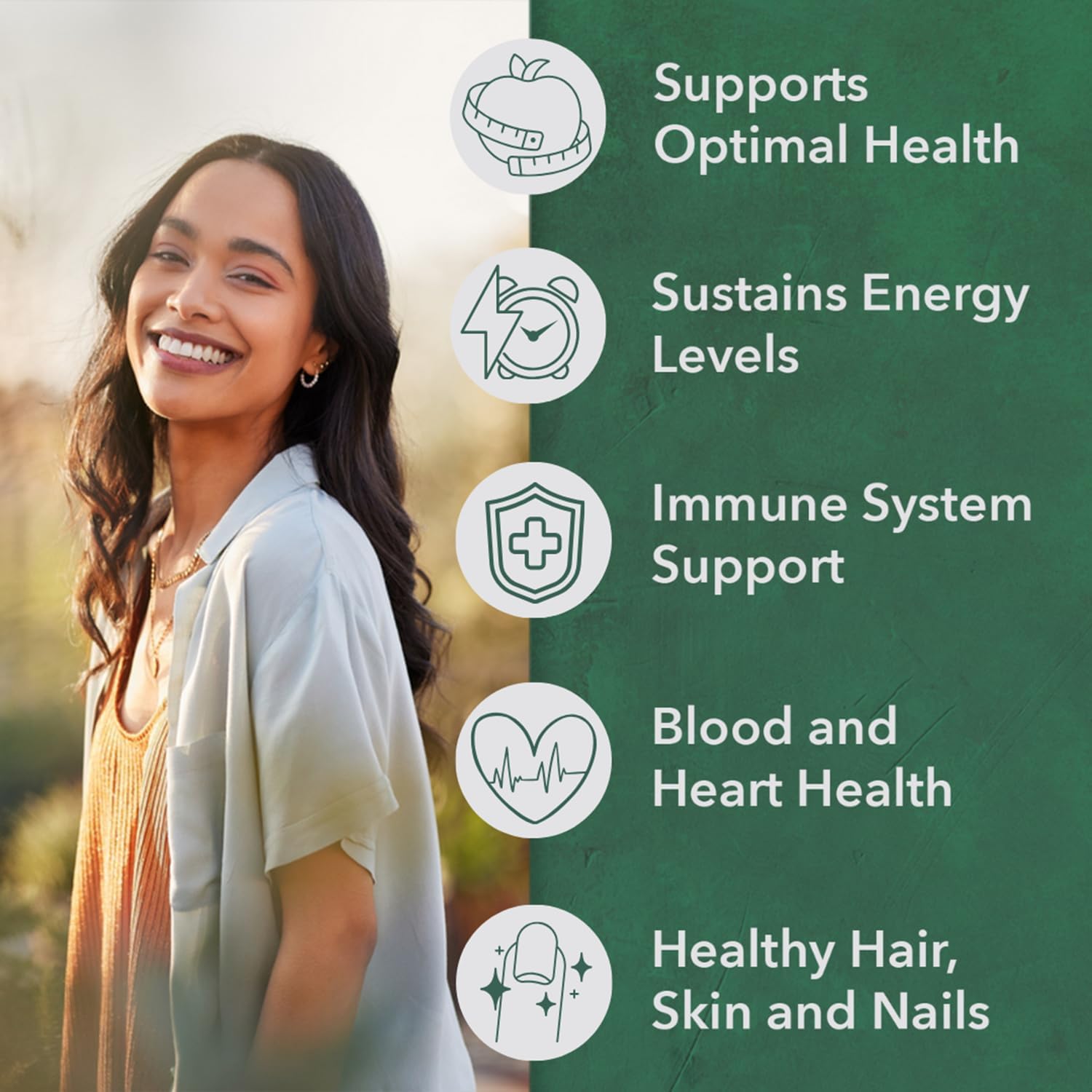 PlantFusion Multivitamínico Orgánico para Mujeres con Hierro - 60 Comprimidos