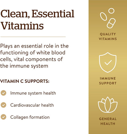 Solgar Vitamina C 500 mg, 100 Cápsulas Vegetales - Apoyo Inmunológico y Antioxidante – Image 5