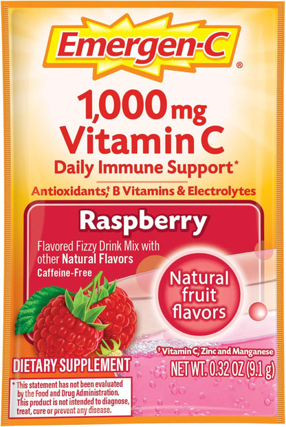Emergen-C Original Formula Vitamina C 1000mg – Fácil de preparar: disuelve un sobre en agua y listo. – Image 4