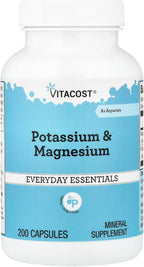 Vitacost Potassium & Magnesium, 200 Capsules