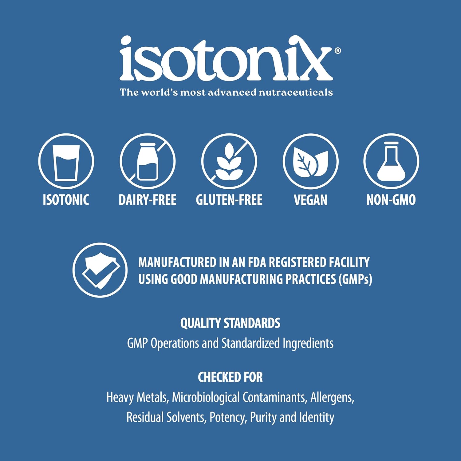 Isotonix Isochrome – Suplemento en Polvo con Cromo, Coenzima Q10 y Vitaminas para el Metabolismo Energético, Sabor Limón, 30 Raciones