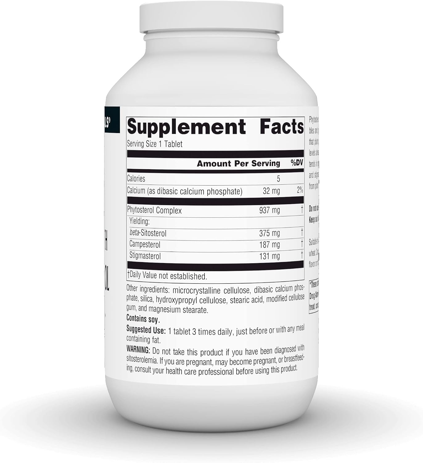 Source Naturals Mega Strength Beta-Sitosterol, 375mg – 240 Comprimidos