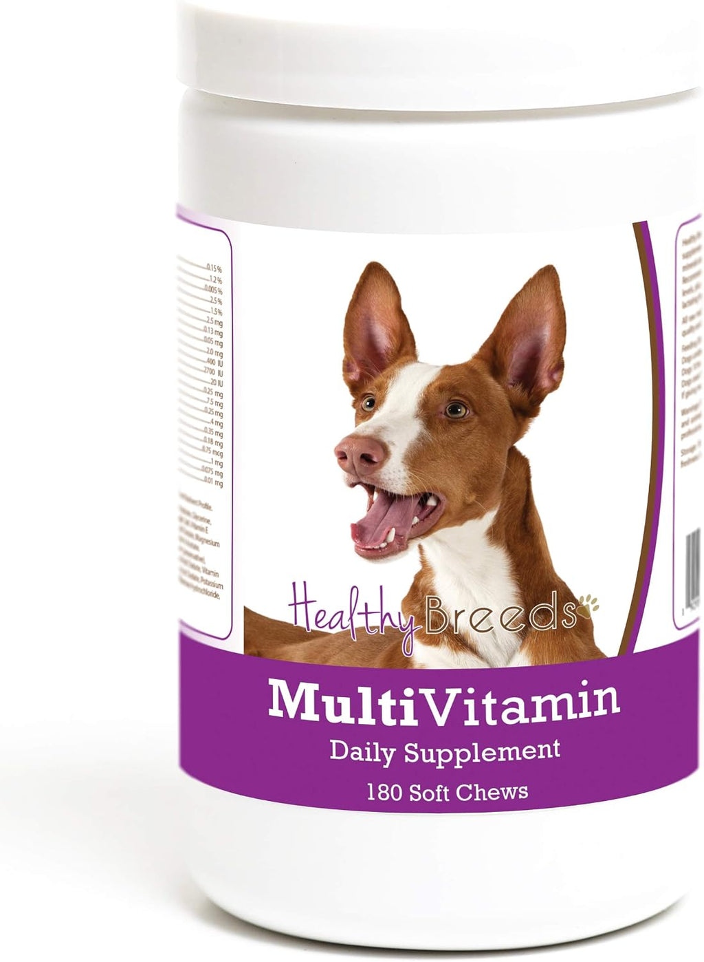 Healthy Breeds Ibizan Hound Multivitamin Soft Chew for Dogs 180 Count