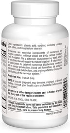 Source Naturals B-125, 125 mg B-Vitamins for Energy Production Support - 60 Tablets