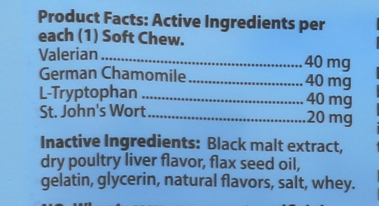 ARK NATURALS Happy Traveler Calming Chews para Perros y Gatos, 75 masticables (56 g)