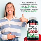 FITO MEDIC'S Lab Corteza de Olmo Americano, 200 Cápsulas, Suplemento Herbal