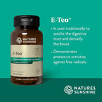 Nature's Sunshine E-Tea Cápsulas (100 cápsulas) - Versión encapsulada del té Essiac