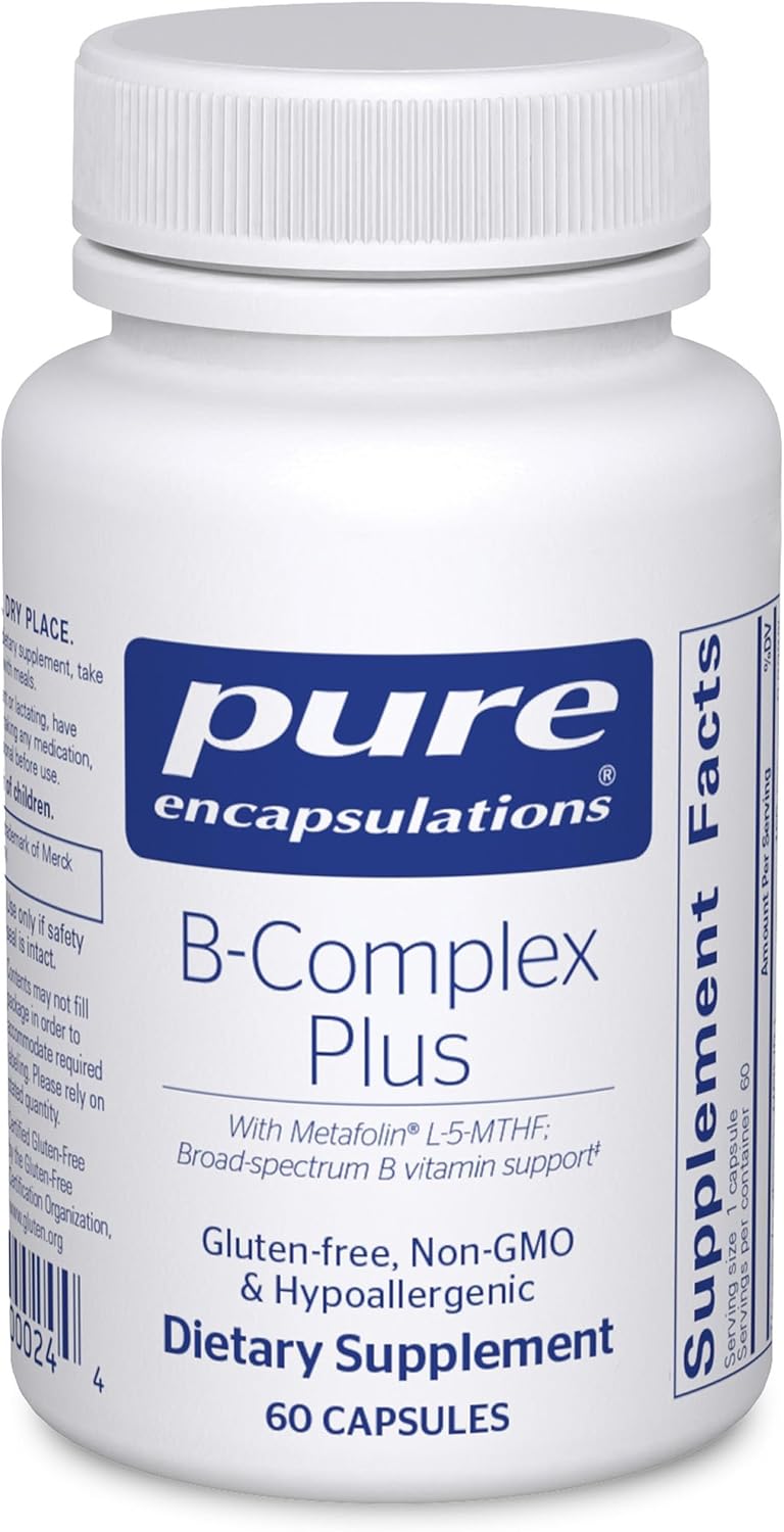 Pure Encapsulations B-Complex Plus - 60 cápsulas