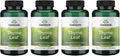 Swanson Hojas de Tomillo - Suplemento Herbal, 500 mg, 120 Cápsulas (Paquete de 4)