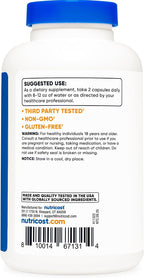 Nutricost L-Prolina 1000mg, 180 Cápsulas (90 Porciones) - 500mg por Cápsula, No-GMO, Sin Gluten