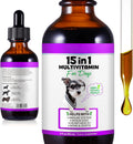 15-en-1 Multivitamínico Líquido para Perros con Glucosamina, MSM y Omega