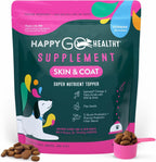 Suplemento para Articulaciones y Cadera para Perros | Happy Go Healthy | Apoya la Salud Articular y Movilidad | Ingredientes Naturales, Cobertura de Comida | 60 unidades
