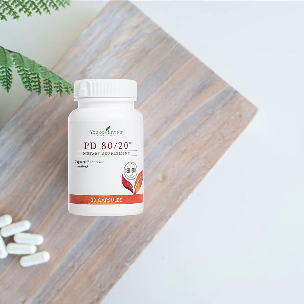 PD 80/20 Food Supplement with Pregnenolone and DHEA - 30 Capsules
