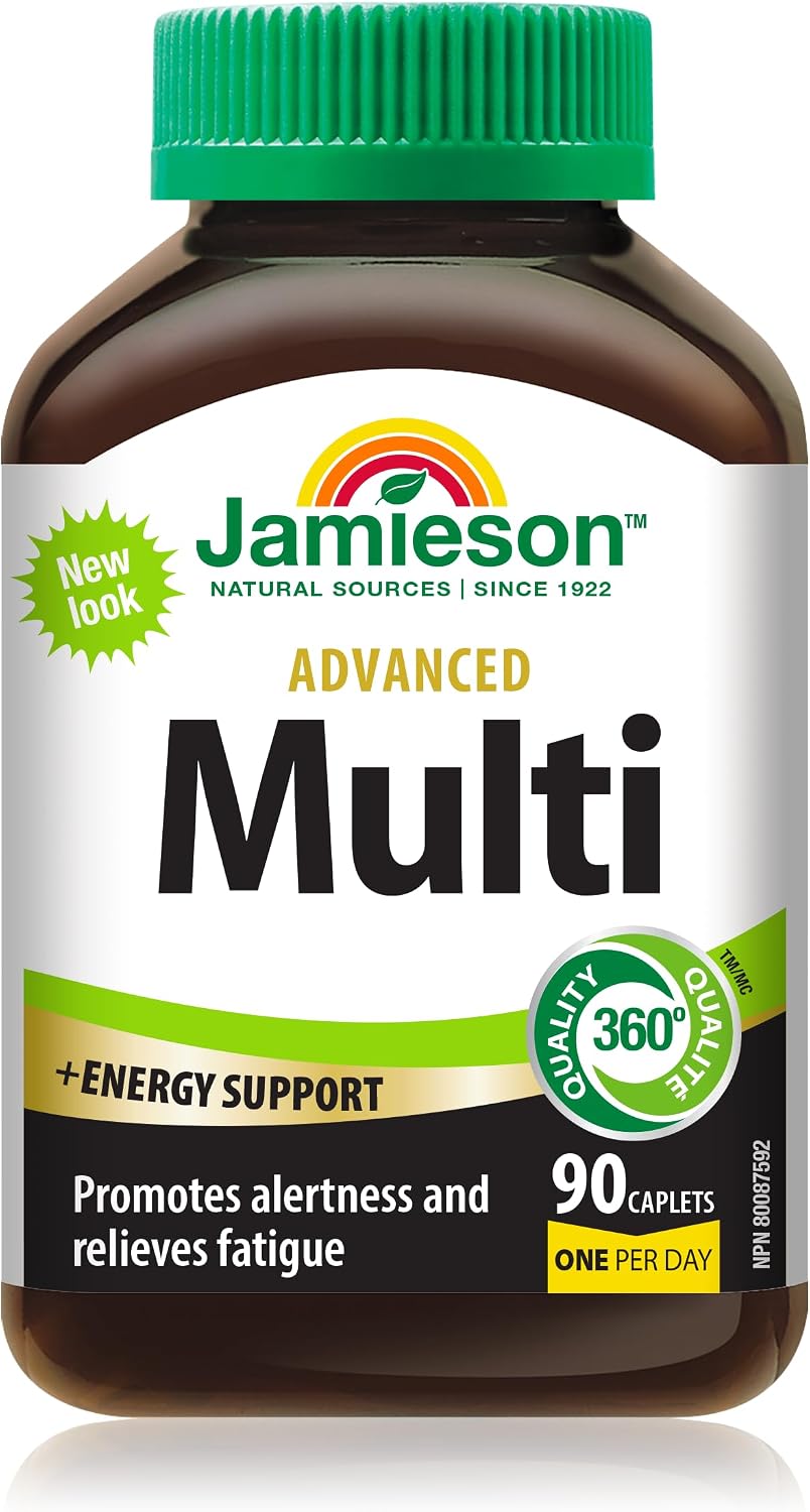 Jamieson Advanced Multi + Energy Support, 90 comprimidos