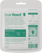 brain feed Suplemento de L-Tirosina 800mg, 60 Cápsulas Veganas