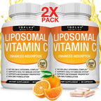 Vitamina C Liposomal 2100 mg - Alta Absorción - Fórmula Vegana - Toplux
