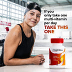 Basic Brands - Powerall Multivitamin - 90 comprimidos - Pack de 2