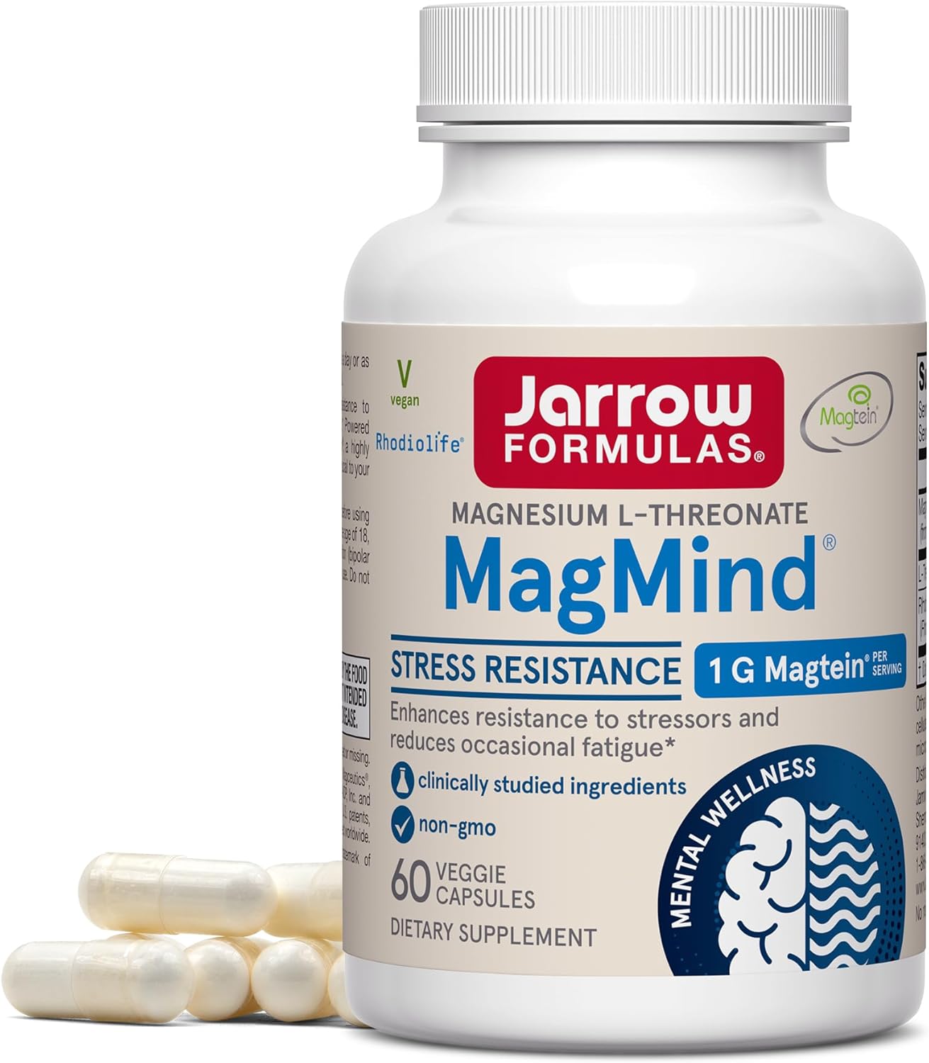 Jarrow Formulas Nicotinamida Mononucleótido (NMN) - 60 Comprimidos - Apoya la Producción de Energía