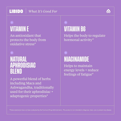 Health by Habit Libido Blend 2 Pack (60 – Ashwagandha (Withania somnifera): Considerada un adaptógeno en la – Image 6