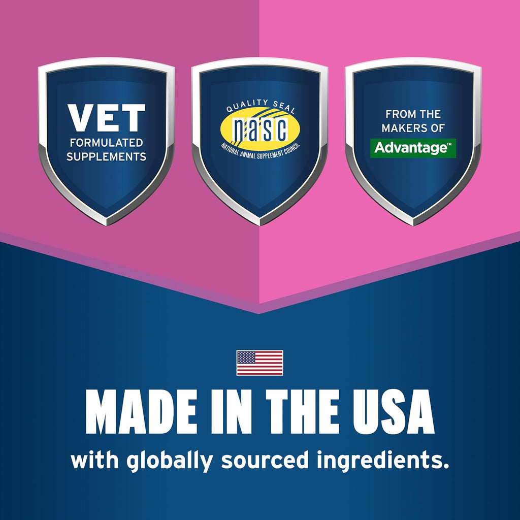 Pet Protect Tranquilify - Suplemento Calmante de Acción Rápida para Perros, Masticables Sabor Pollo (60 unidades)
