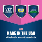 Pet Protect Tranquilify - Suplemento Calmante de Acción Rápida para Perros, Masticables Sabor Pollo (60 unidades)