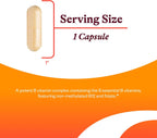 Seeking Health B Complex MF – Complejo de Vitaminas B con Folato, Niacina y Ácido Folínico – 100 Cápsulas