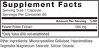 Force Factor Polen de Flores para la Próstata - Suplemento para la Salud Masculina, 500 mg, 60 Cápsulas Veganas