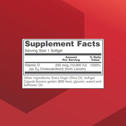 PROTOCOL FOR LIFE BALANCE Vitamina D3 10.000 – Contribuye al mantenimiento de los niveles normales de calcio en – Image 2