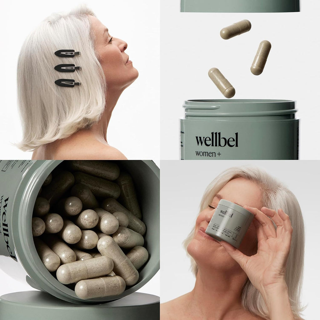 WELLBEL Women+ Complemento para Cabello, Piel y Uñas, 90 Cápsulas