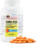 Health Star Senna Plus Laxante y Ablandador de Heces, 1000 Comprimidos