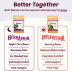 HerbAprin - Alivio Natural para Perros con Hierbas Orgánicas, 90 Servicios (85g)