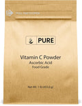 PURE ORIGINAL INGREDIENTS Vitamina C en Polvo (454 g) - Ácido Ascórbico, No Transgénico