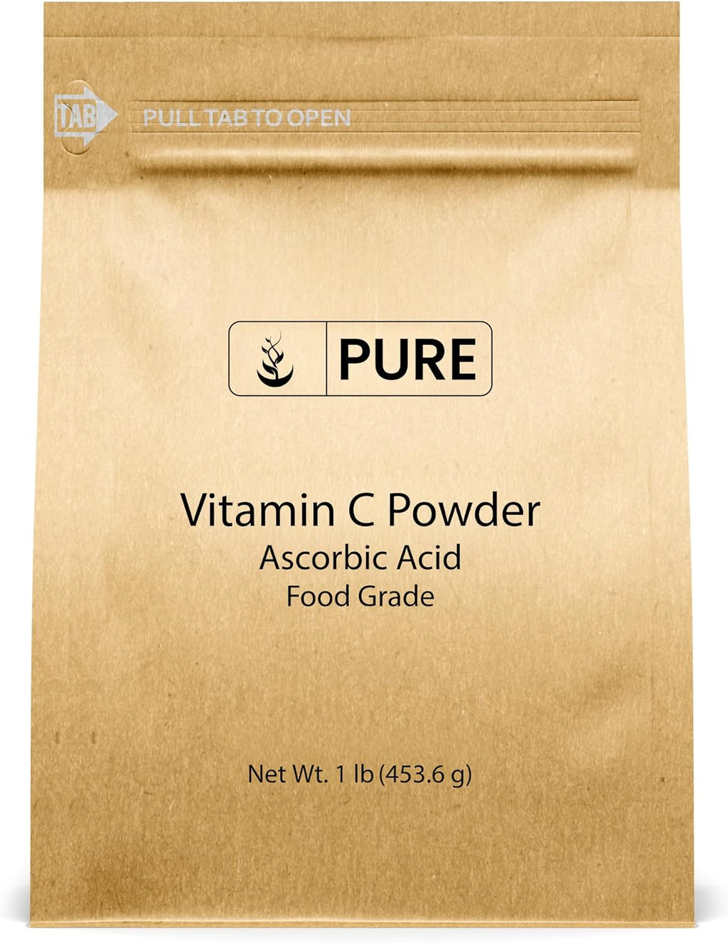 PURE ORIGINAL INGREDIENTS Vitamina C en Polvo, 312 g (11 oz), Ácido Ascórbico Puro