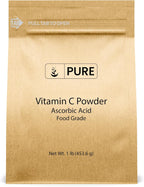 PURE ORIGINAL INGREDIENTS Vitamina C en Polvo, 312 g (11 oz), Ácido Ascórbico Puro