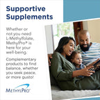 MethylPro Cofactors + L-Metilfolato 5 mg - Vitaminas B6, B12 y Magnesio - 30 Cápsulas