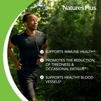 NaturesPlus Orange Juice Jr. Vitamina C 100 mg - 180 Comprimidos Masticables - Apoyo Inmunitario