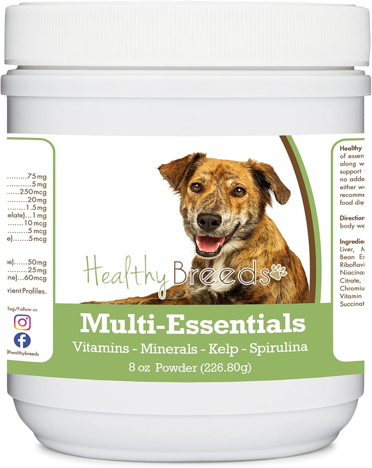 Healthy Breeds Plott Multi-Essentials Powder for Dogs – 8 oz