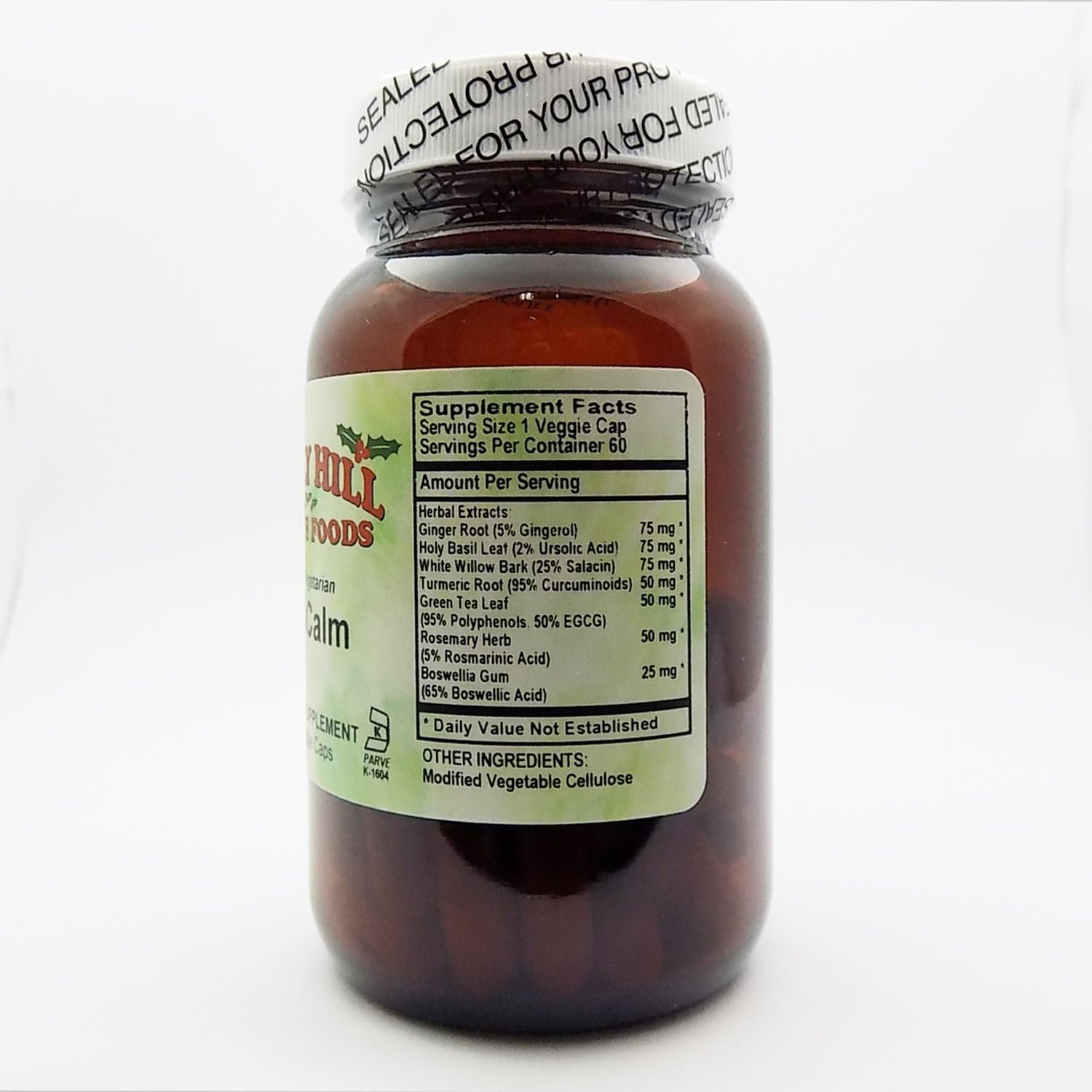 Holly Hill Health Foods, Inflacalm, 60 Cápsulas Vegetarianas