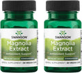 Swanson Corteza de Magnolia – Suplemento Herbal Tradicional – 200 mg, 30 Cápsulas (Pack de 2)