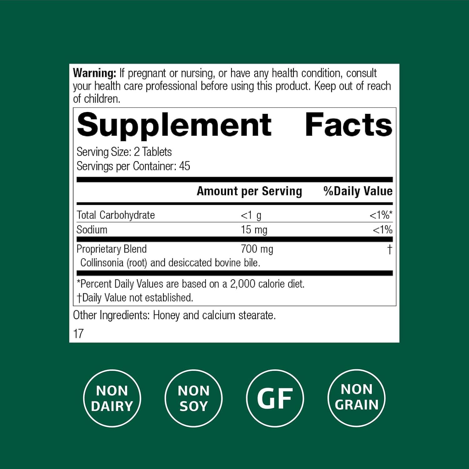 Cholacol - Suplemento para la Digestión de Grasas y Apoyo Biliar - 90 Comprimidos