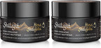 Resina de Shilajit Orgánica del Himalaya - Grado Oro 100% Pura con Ácido Fúlvico y 85+ Minerales Traza - Pack de 3 (6 Meses de Suministro)