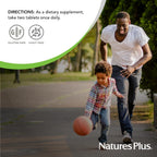 NaturesPlus Men's Ultra Hair Plus, Sustained Release - 60 Tablets - Hair Supplement for Men - Gluten-Free - 30 Servings