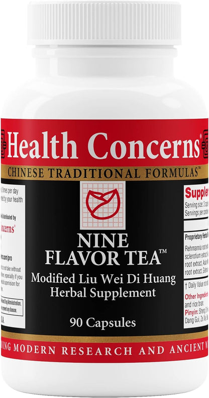 Health Concerns Nine Flavor Tea – – Rehmannia root (Rehmannia glutinosa): En MTC, se utiliza para nutrir el Yin y – Image 1