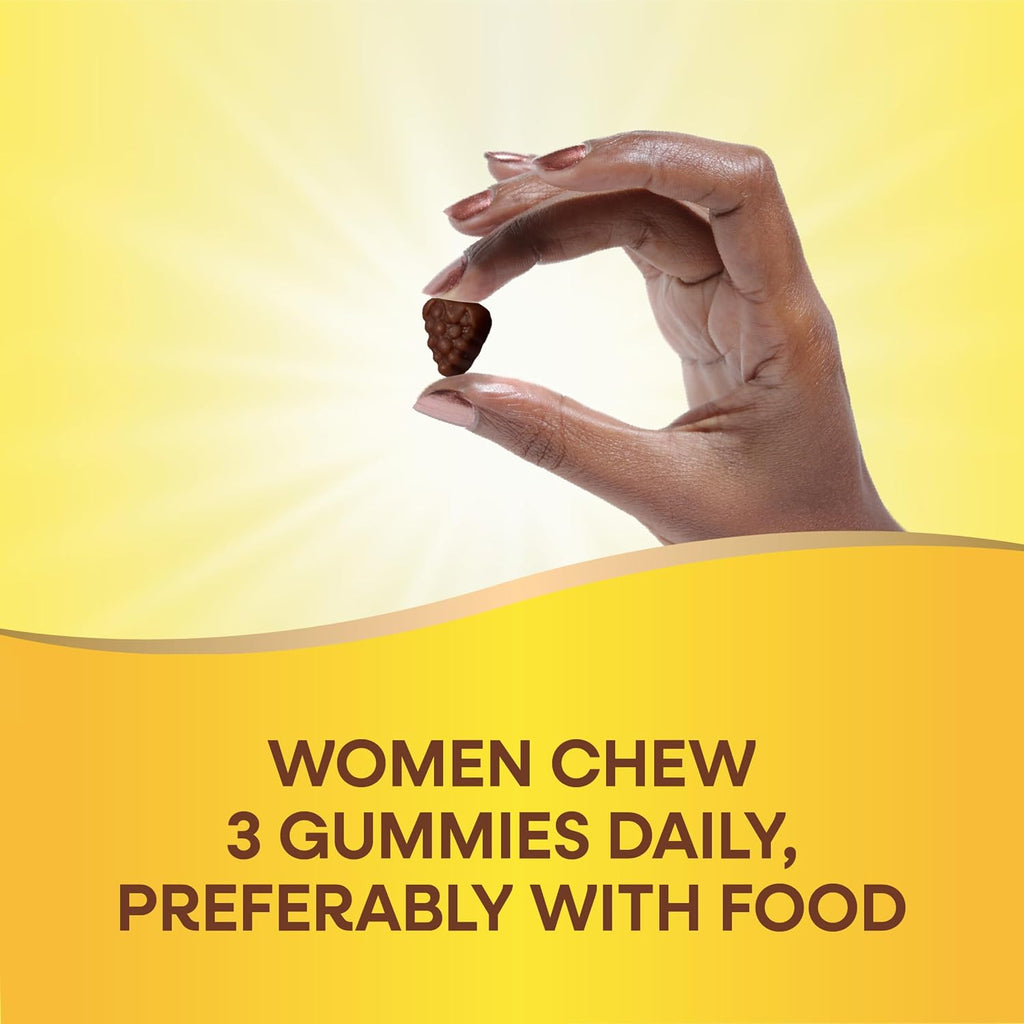 Nature's Way Alive! Premium Women's Multivitamin, 75 Gummies - Grape, Cherry & Acai-Berry Flavors