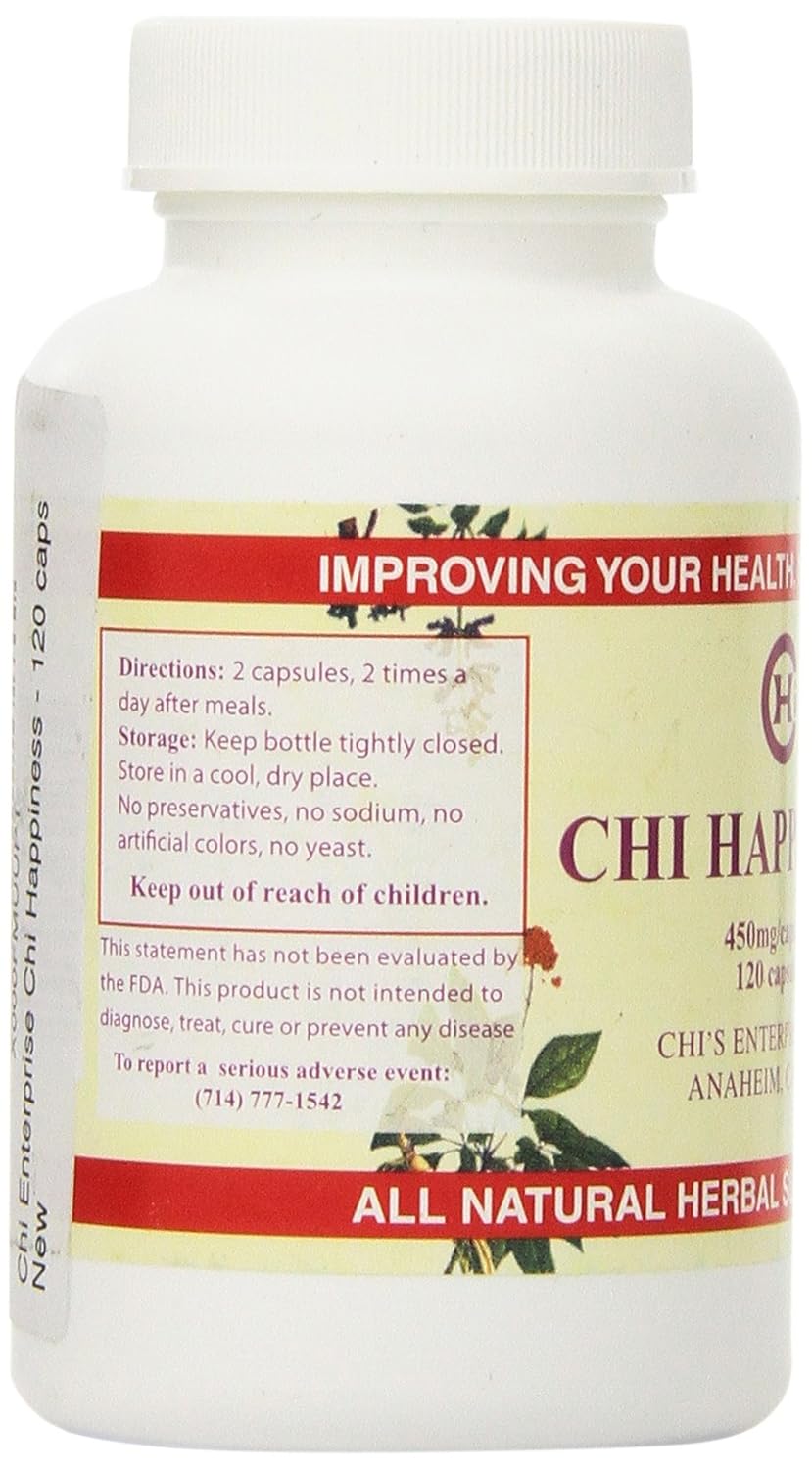 Chi Enterprise Chi Happiness - 120 cápsulas, 450 mg