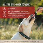MycoDog Vitality - 20-in-1 Mushroom & Adaptogen Supplement for Dogs - Immune Health, Senior Dog, & Daily Wellness Support - Turkey Tail Mushroom for Dogs, Reishi, Chaga