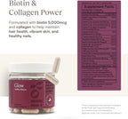Yoli Glow Biotina y Colágeno Multivitamínico Diario, Cabello Piel Uñas, 60 comprimidos