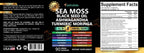Adndale Sea Moss Capsules - Mezcla de 18 Ingredientes con Ashwagandha y Cúrcuma - 180 Cápsulas